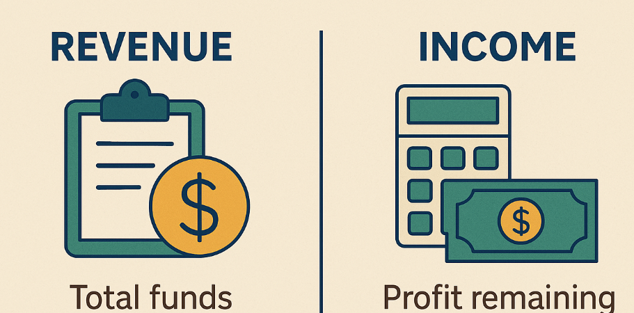 Income vs. Revenue: What’s the Difference?
