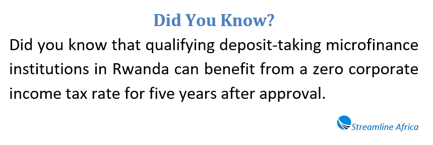 Rwanda’s Corporate Income Tax System – Streamline Africa